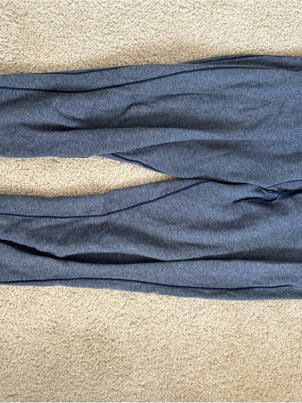 lululemon athletica Heather Navy Jogger Pants